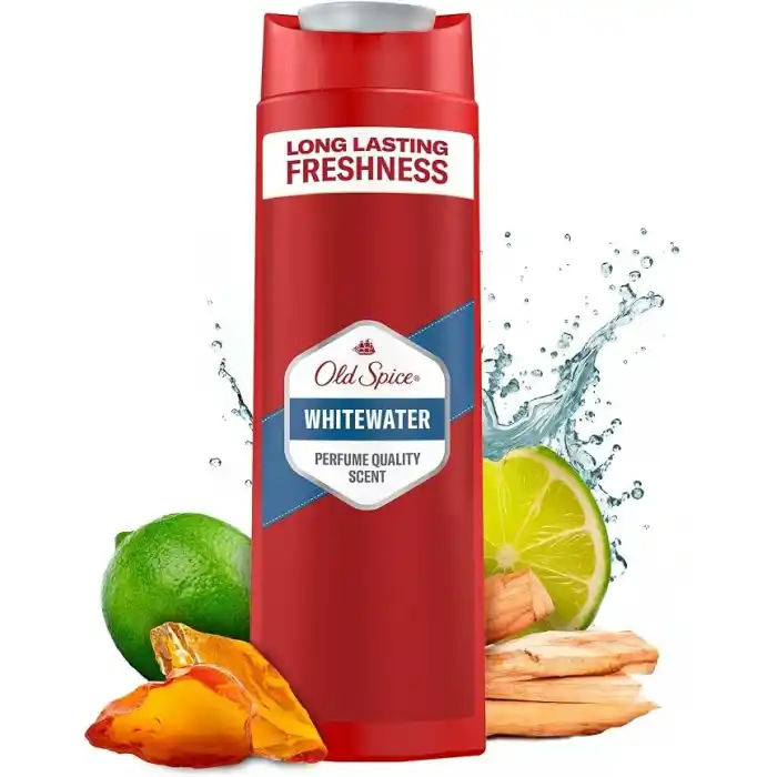 Old Spice Whitewater Erkekler İçin Duş Jeli ve Şampuan 400 ml