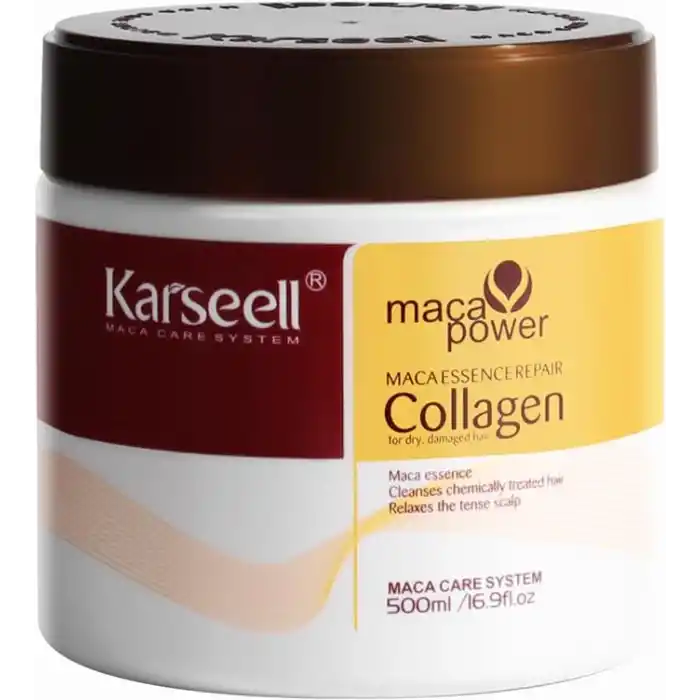 Karseell Kolajen Saç Bakım Maskesi Maca Özü Onarıcı Repair Kolajen Saç Maskesi 500 ml
