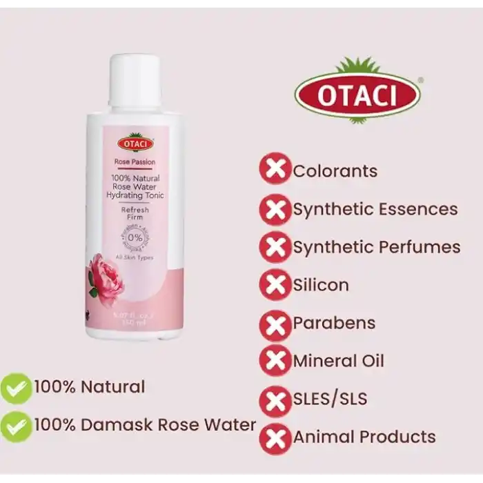 %100 Doğal Gül Suyu 150 ML