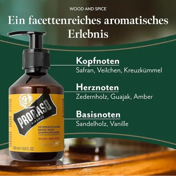 Proraso Beard Shampoo / Sakal Şampuanı Wood-Spice