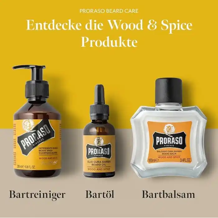 Proraso Beard Shampoo / Sakal Şampuanı Wood-Spice