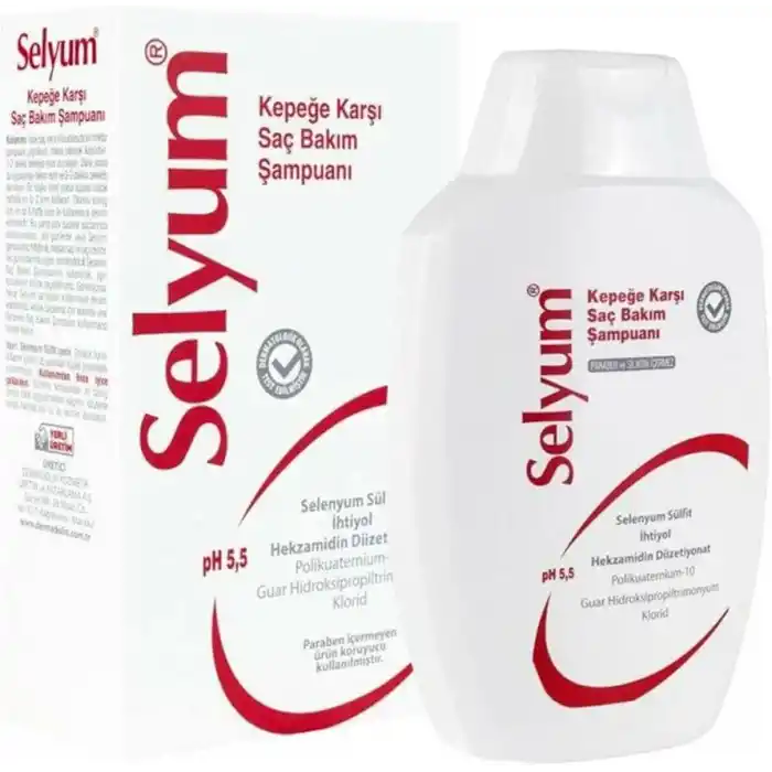 Selyum Kepeğe Karşı Saç Bakım Şampuanı 300 ml