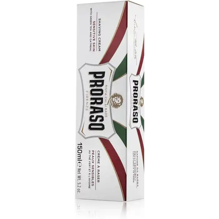 PRORASO 2019104 Tıraş Kremi, Yeşil Cay ve Yulaf Ozlü