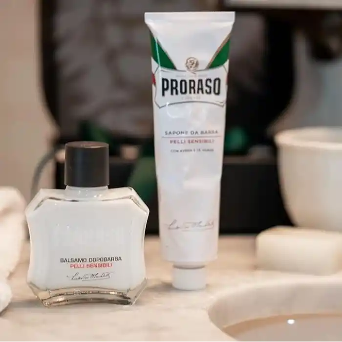 PRORASO 2019104 Tıraş Kremi, Yeşil Cay ve Yulaf Ozlü