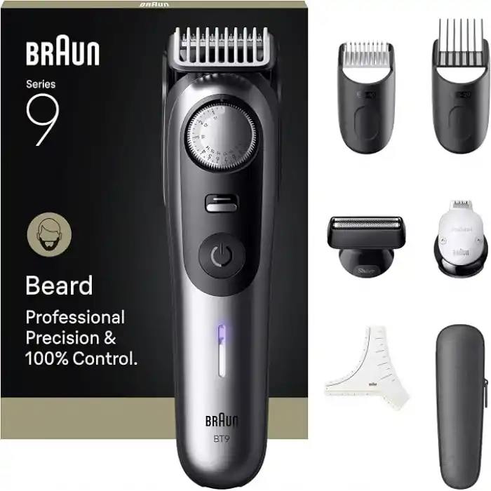 Braun Sakal Düzeltici Series 9, +7 Berber Ekipmanları, 52 Uzunluk, ProBlade, BT9520