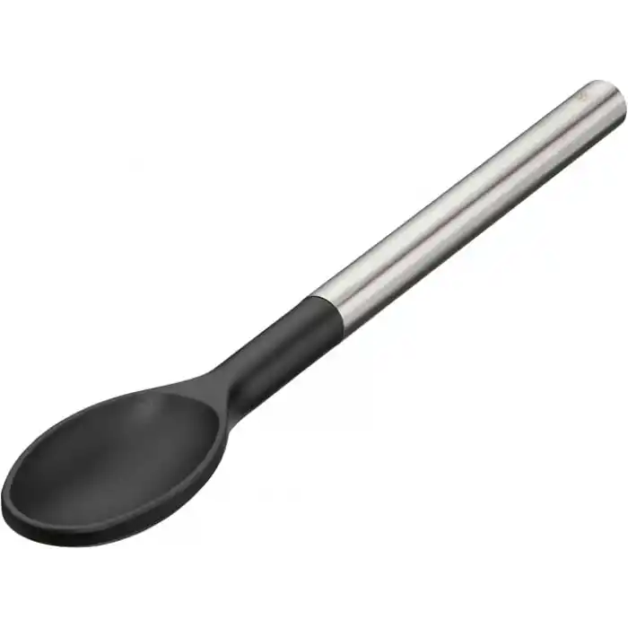 WMF Gourmet 30 cm Karıştırma Kaşığı, Isıya Dayanıklı Plastik Başlık, Cromargan® Yüksek Kaliteli Paslanmaz Çelik Sap, Bulaşık Makinesinde Yıkanabilir