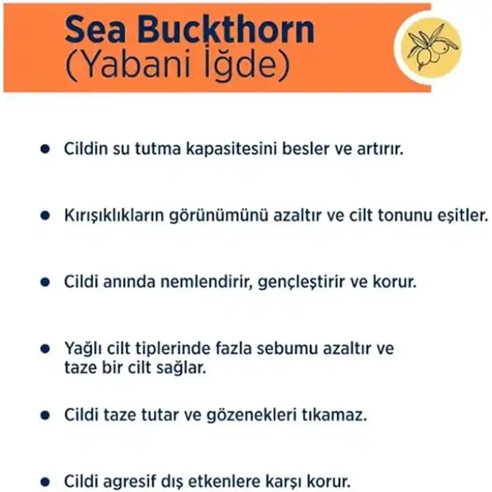 Celenes By Sweden Sea Buckthorn Dengeleyici Yüz Bakım Kremi Yağlı/Karma Ciltler 50 ml