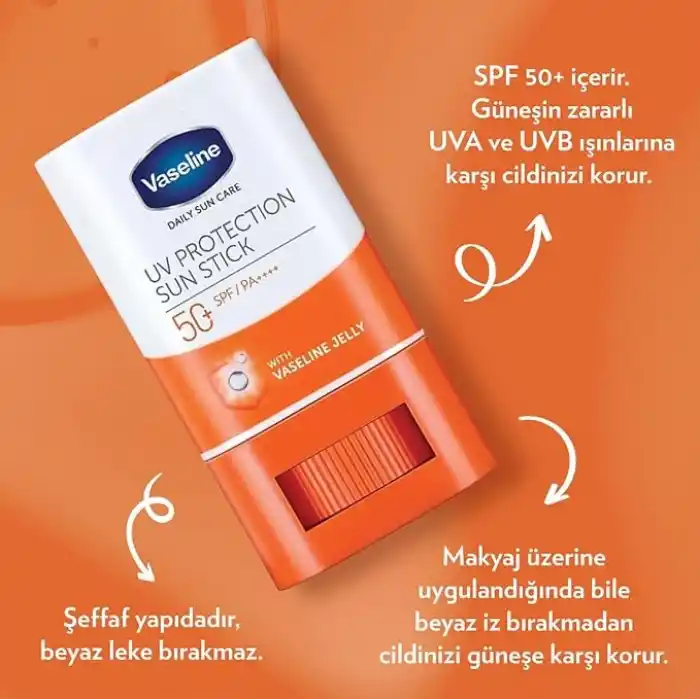 Vaseline Günlük Güneş Koruyucu Stick SPF 50+ 15g