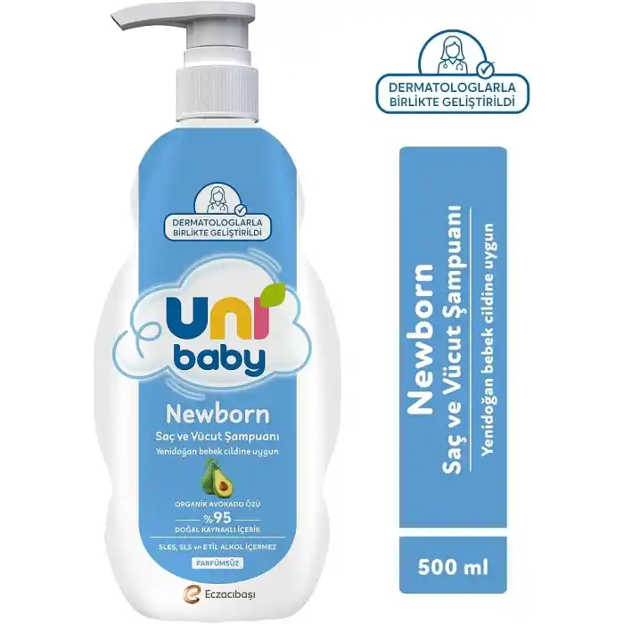 Uni Baby Yenidoğan Şampuan 500 ml