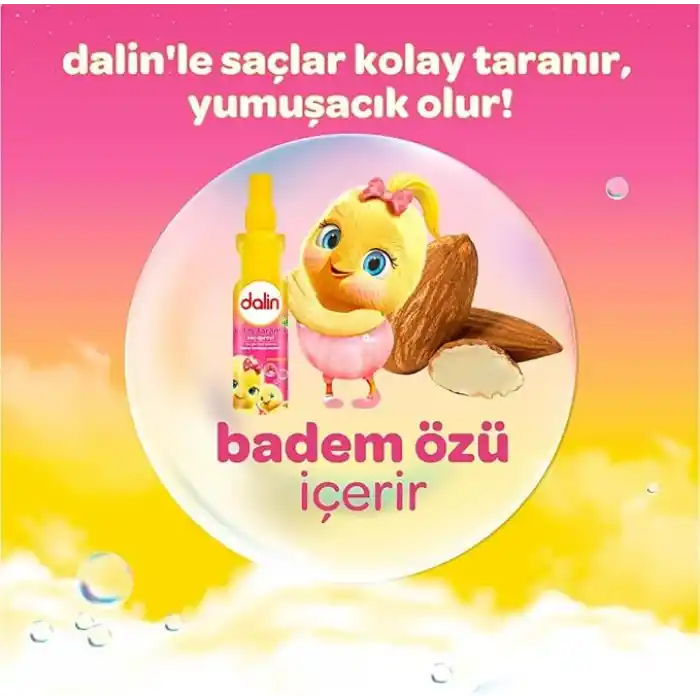 Dalin Badem Yağlı Kolay Tarama Sprey 200 ml