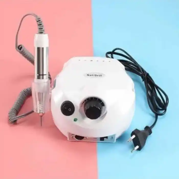 Coverzone Manikür Pedikür Makinesi Profesyonel 25000 Rpm Elektrikli Freze Tırnak Parlatıcı Törpü 3 Farklı Renk Seçeneği Nail Drill Parlatma Şekil Verme Çok İşlevli Kullanım F601 (Beyaz)