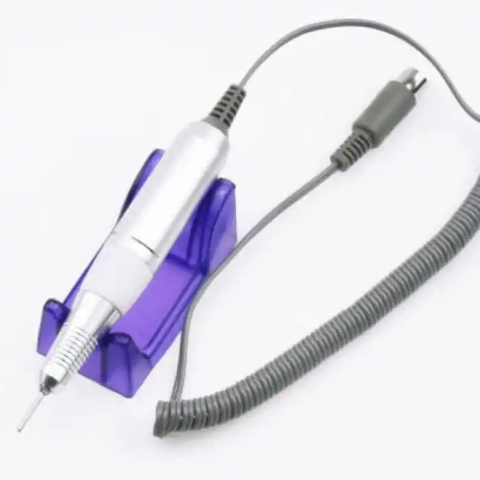 Coverzone Manikür Pedikür Makinesi Profesyonel 25000 Rpm Elektrikli Freze Tırnak Parlatıcı Törpü 3 Farklı Renk Seçeneği Nail Drill Parlatma Şekil Verme Çok İşlevli Kullanım F601 (Beyaz)