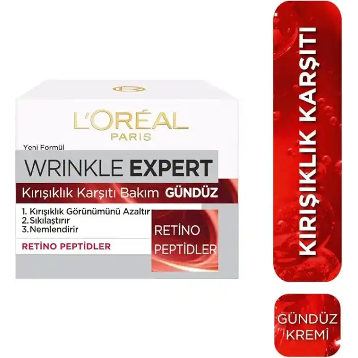 LOreal Paris Wrinkle Expert Kırışıklık Karşıtı Gündüz Kremi