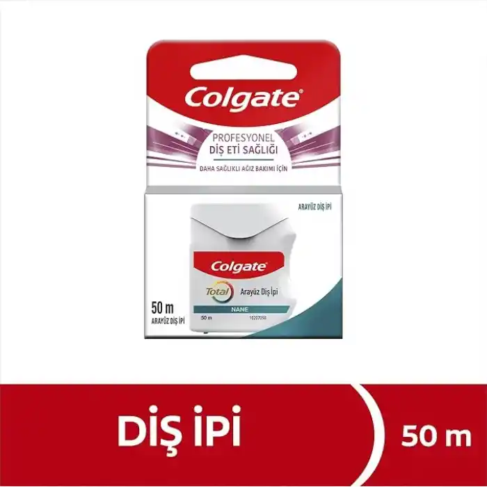 Colgate Total Profesyonel Diş Eti Sağlığı Arayüz Diş İpi 50 m