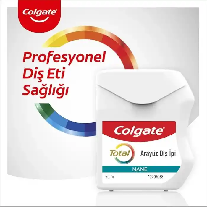 Colgate Total Profesyonel Diş Eti Sağlığı Arayüz Diş İpi 50 m