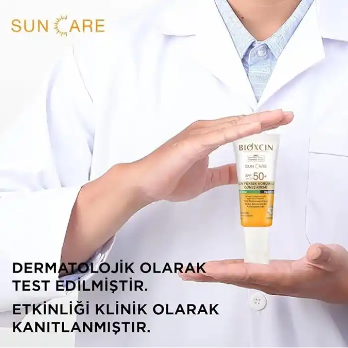 Bioxcin Sun Care Çok Yüksek Korumalı Yağlı Ciltler Için Güneş Kremi Spf 50+