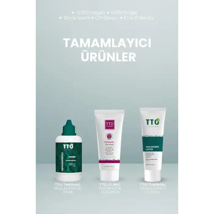 TTO Thermal Nemlendiricili Yüz Temizleme Jeli 200 ml, Aydınlatıcı, Canlandırma, Cilt Temizleme, Karma Tüm Ciltler