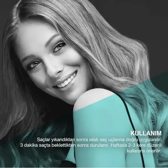 Bioxcin Keratin & Argan Onarıcı Saç Bakım Maskesi 225 ml – Yıpranmış Saçlar İçin Nemlendirici ve Onarıcı Bakım