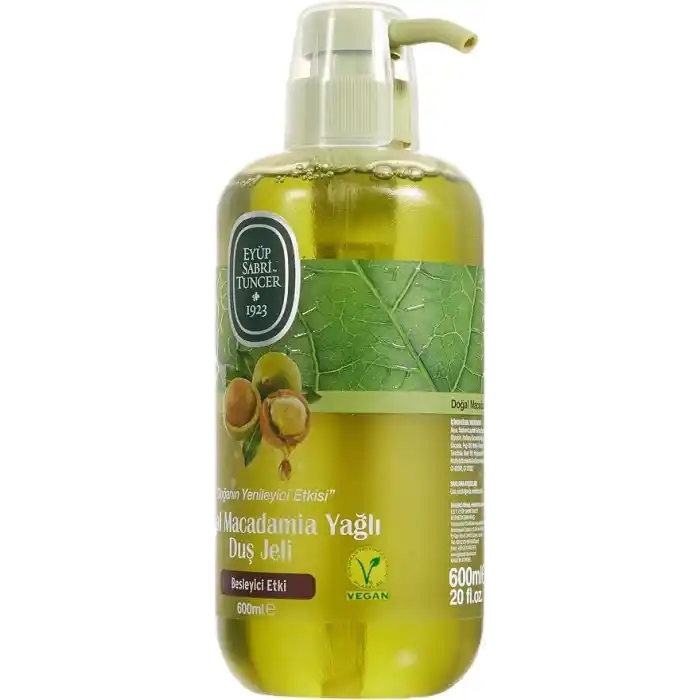 Eyüp Sabri Tuncer Doğal Macadamia Yağli Duş Jeli (600 Ml)