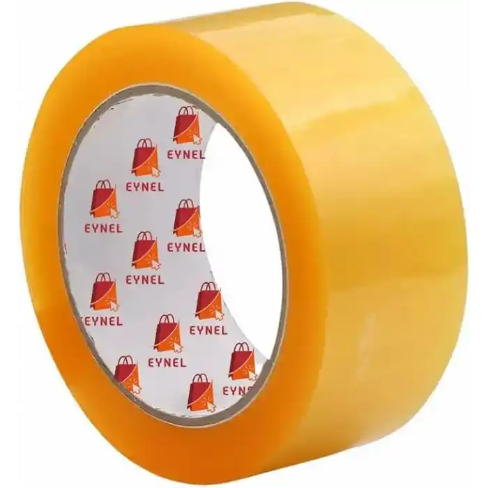 45 mm x 100 Metre Hotmelt Koli Bandı (1. KALİTE) Şeffaf Renkli, Güçlü Yapışkan, Kağıda Kartona Yapışır (3)