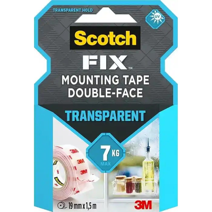 Scotch 4004 Şeffaf Montaj Bandı