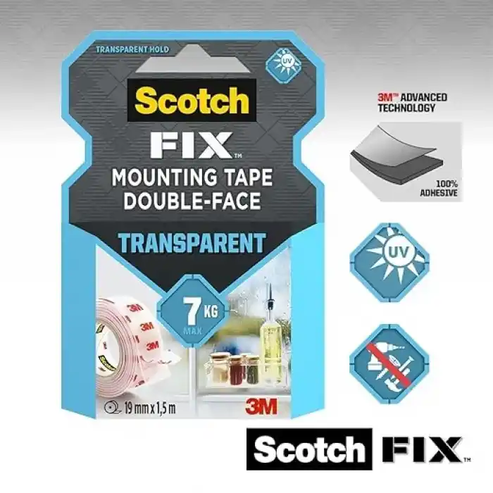 Scotch 4004 Şeffaf Montaj Bandı