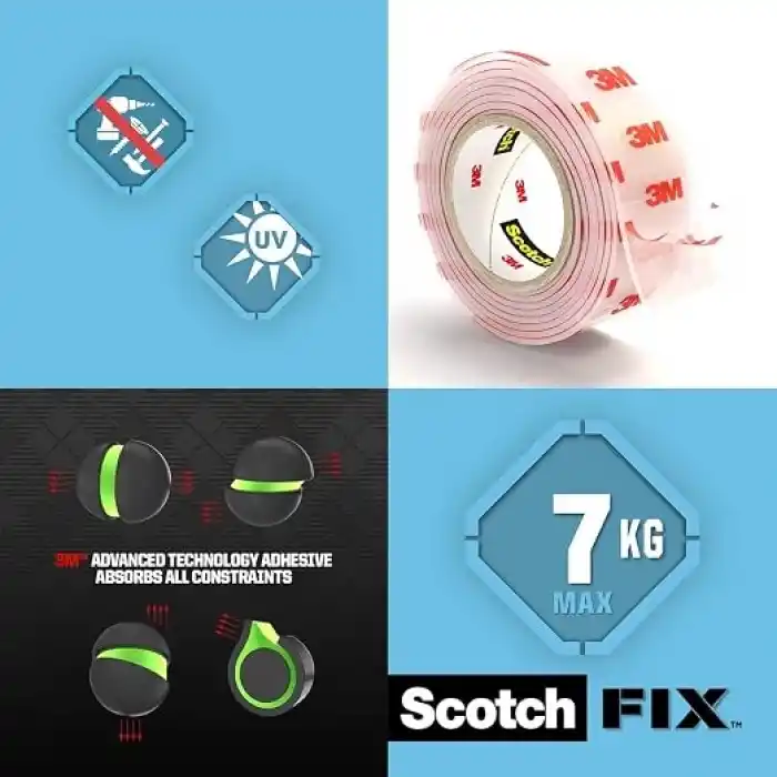Scotch 4004 Şeffaf Montaj Bandı
