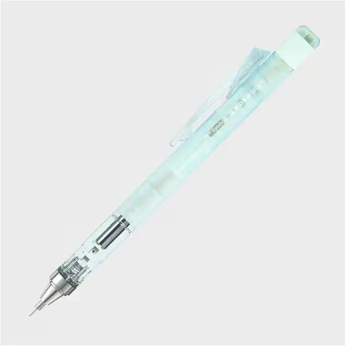 Tombow Mechanicai Mono Grafit Kalem, Yenilikçi Sallama Mekanizmalı, Mono Silgi, Sınırlı Sayıda, Pastel Cam Rengi, 0,5 mm, Mavi