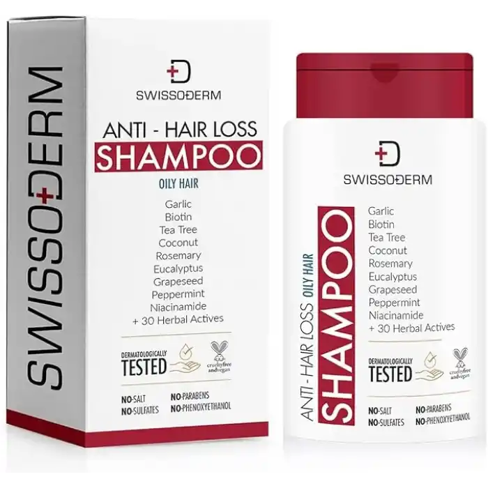 Swissoderm Dökülme Karşıtı Şampuan Yağlı Saçlar Için (300 ml)