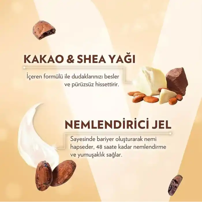 Vaseline Lip Therapy Dudak Bakım Kremi Cocoa Butter 4.8 gr