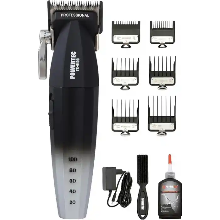 POWERTEC TR-4100 Profesyonel Saç Sakal Tıraş Makinesi