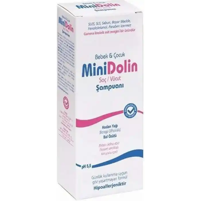Minidolin Saç ve Vücut Şampuanı 250 ML