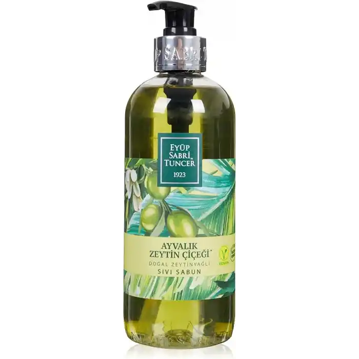 Eyüp Sabri Tuncer Doğal Zeytinyağlı Sıvı Sabun, Ayvalık Zeytin Çiçeği (500 ml)