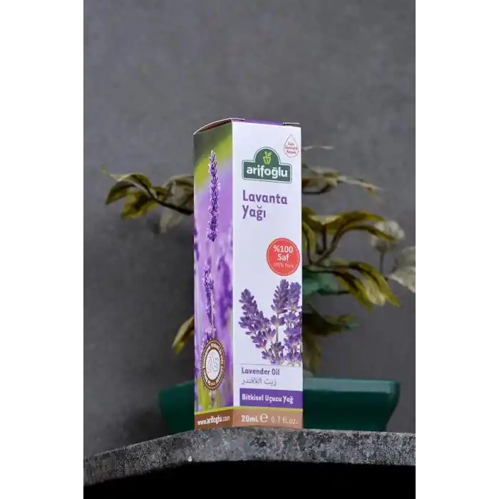 Arifoğlu Lavanta Yağı 20ml Katkısız ve Doğal İçerikli Cilt Bakım Yağı Aromaterapi