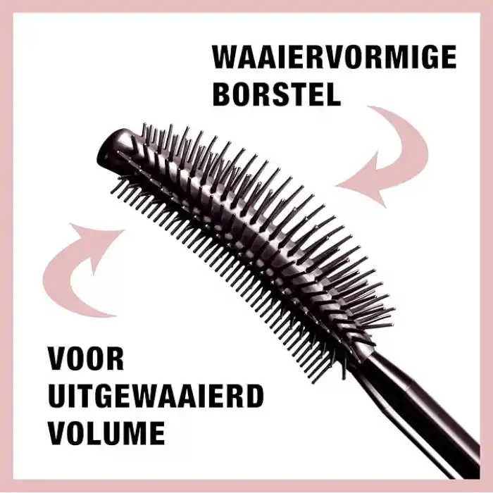 Maybelline New York Lash Sensational Yelpaze Etkili Siyah Maskara 1 Paket (1 x 9.5 ml)