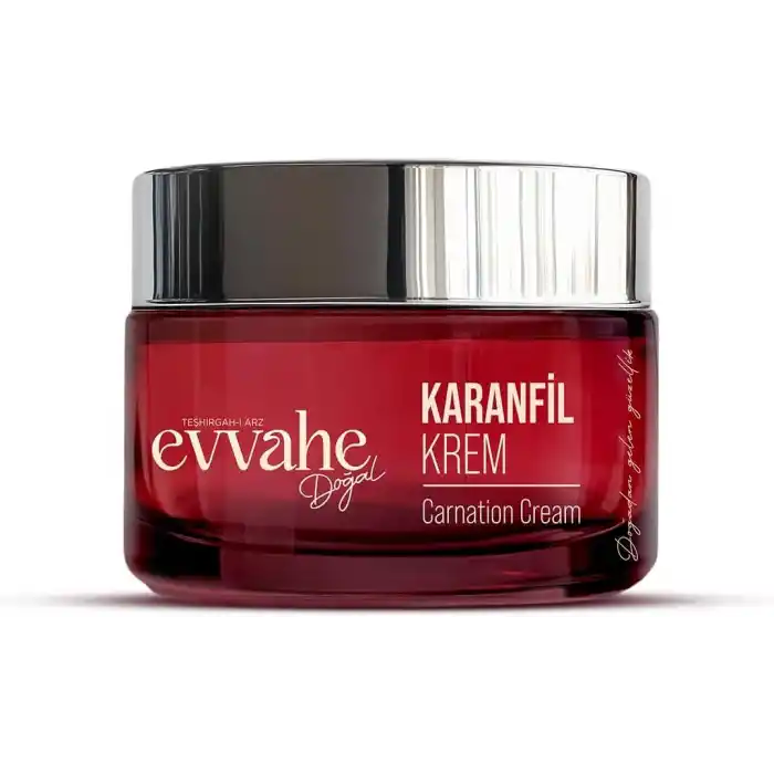 Evvahe Doğal Karanfil, (FERAHLATICI, KOKU), Krem, (40ML)