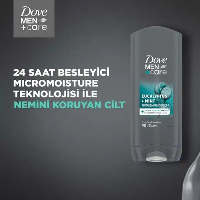 Dove Men Care Eucalyptus Mint Duş Jeli 400 Mililitre
