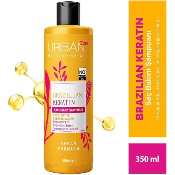 Urban Care Brazilian Keratin Saç Bakım Şampuanı, 350 ml