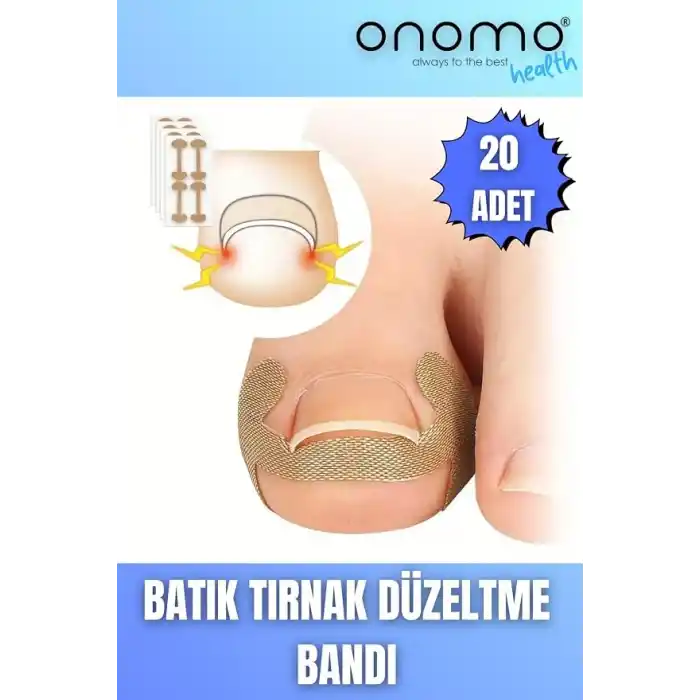 Health Batık Tırnak Düzeltme Bandı 20 Adet
