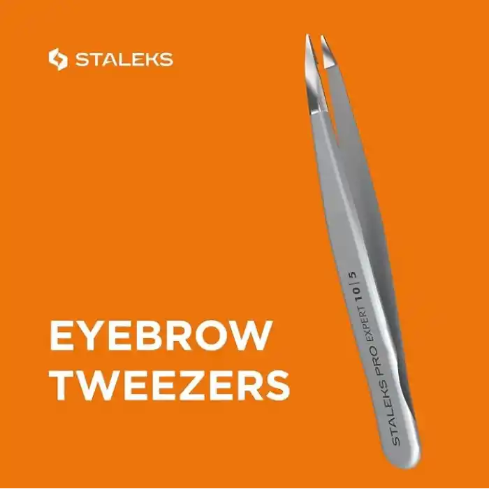 Batık saç cımbızı - STALEKS PRO - tip 5 - Pinpoint Tip Cımbız - Cerrahi Paslanmaz Çelik - Dayanıklılık - Hassasiyet - El Yapımı - Uzmanlar ve profesyoneller için.