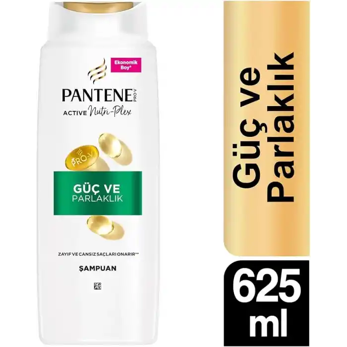 PANTENE Güç ve Parlaklık Şampuan 625 ml