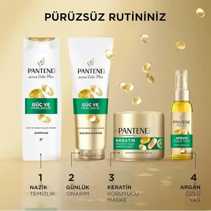 PANTENE Güç ve Parlaklık Şampuan 625 ml