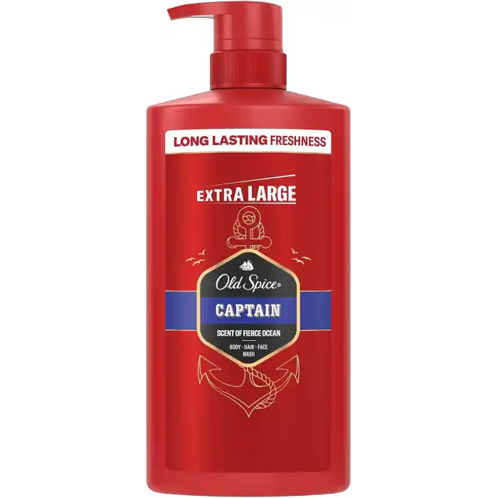 Old Spice Captain 3’ü 1 Arada Duş Jeli 800 Mililitre