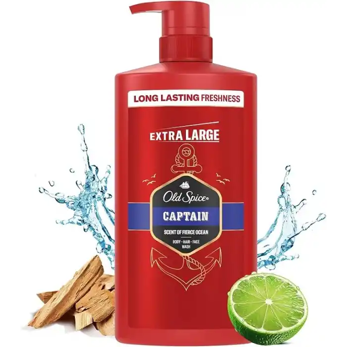 Old Spice Captain 3’ü 1 Arada Duş Jeli 800 Mililitre