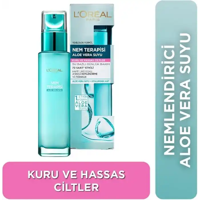L’Oréal Paris Nem Terapisi Aloe Vera Suyu Kuru Ve Hassas Ciltler Krem 70 Ml