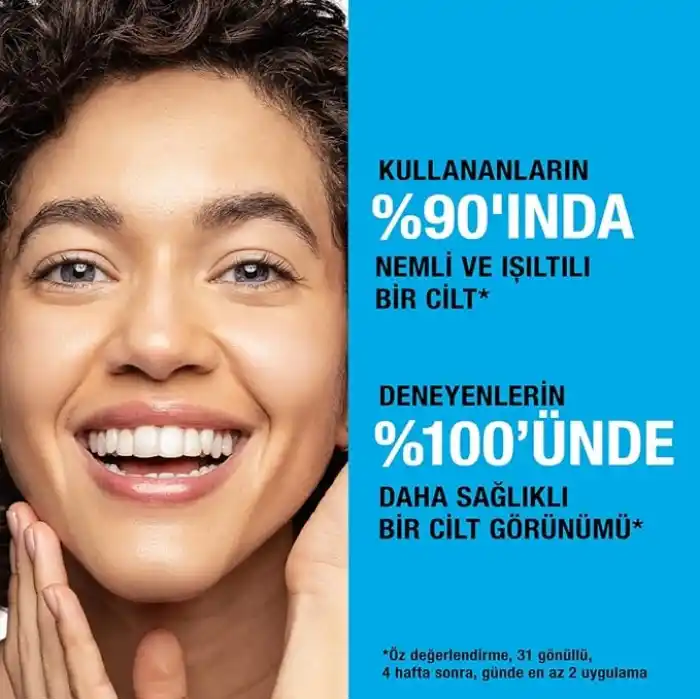 Neutrogena – Nemlendirici Fluid Hydro Boost SPF 50 (50 ml pompalı şişe) — Hyalüronik asit, provitamin B5 ve niasinamid içeren yüz bakımı — Güneş korumalı nemlendirici bakım
