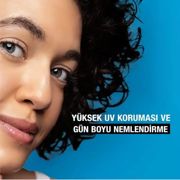 Neutrogena – Nemlendirici Fluid Hydro Boost SPF 50 (50 ml pompalı şişe) — Hyalüronik asit, provitamin B5 ve niasinamid içeren yüz bakımı — Güneş korumalı nemlendirici bakım