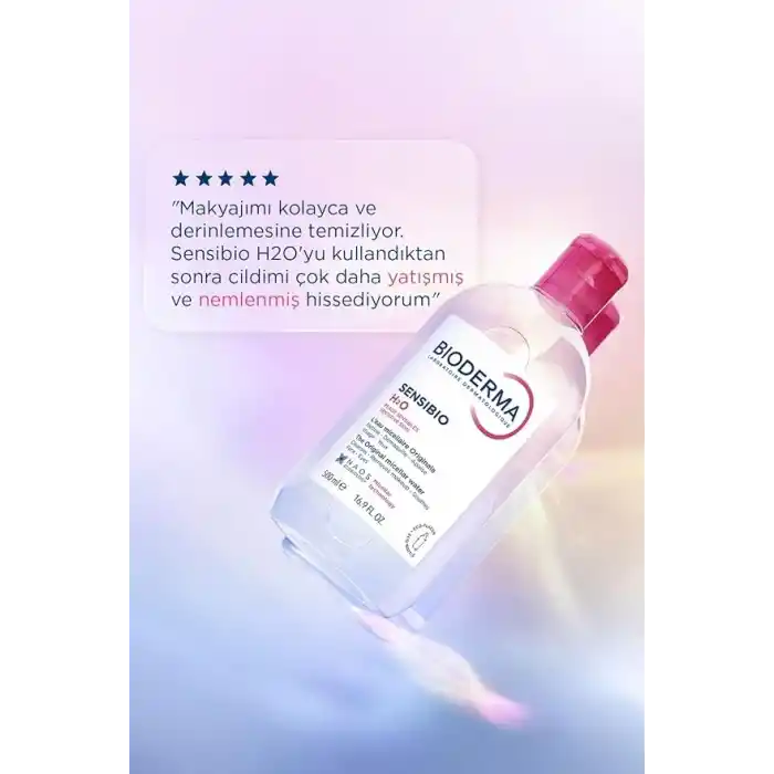 Bioderma Sensibio H2O 500ml İkiz Set