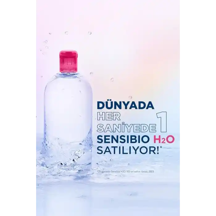 Bioderma Sensibio H2O 500ml İkiz Set