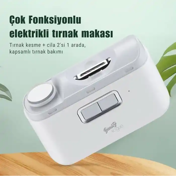 Şarjlı Tırnak Kesme Ve Manikür Cihazı Elektrikli Tırnak Makası Manikür Makinesi